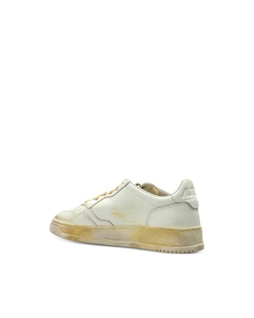 Autry Natural Sup Vint Lace-Up Sneakers