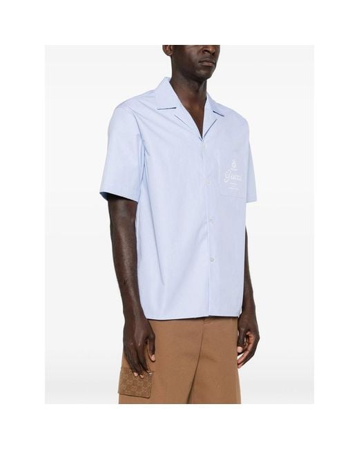 Gucci Blue Shirts for men