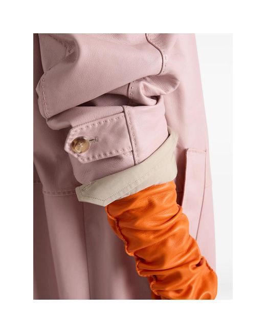 Prada Pink Coats