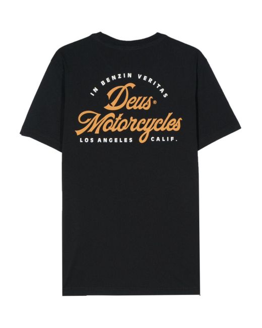 Deus Ex Machina Black Ride Out T-Shirt for men