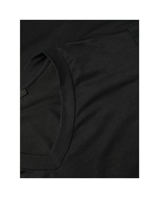 Tom Ford Black V-Neck Short-Sleeved T-Shirt for men
