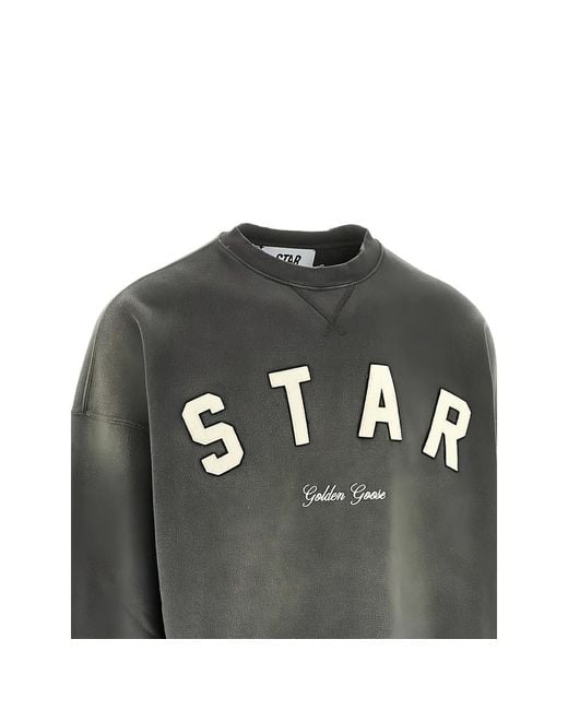 Golden Goose Deluxe Brand Gray Sweatshirt for men