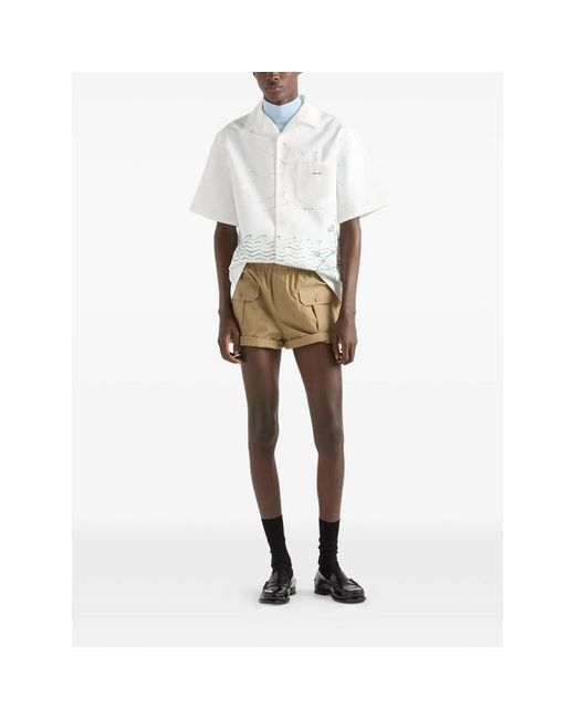 Prada White Shirts for men
