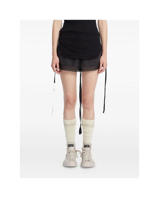 Ann Demeulemeester Black Trainers