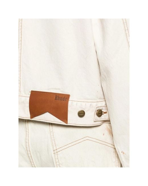 Rhude Natural Neutrals Jackets for men