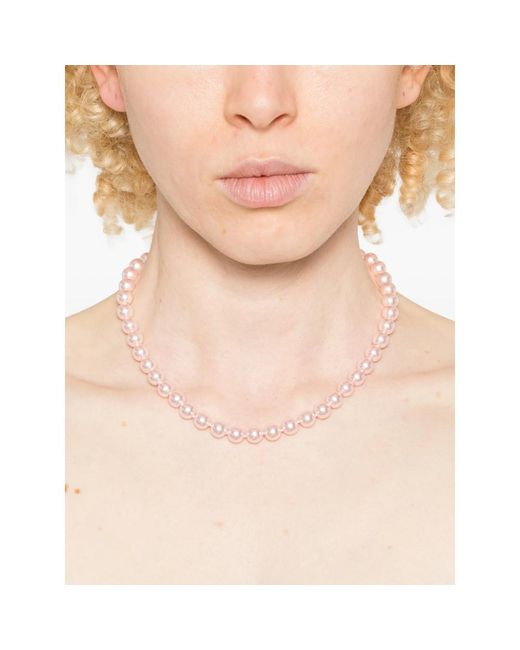 YVMIN Metallic Beaded Necklace