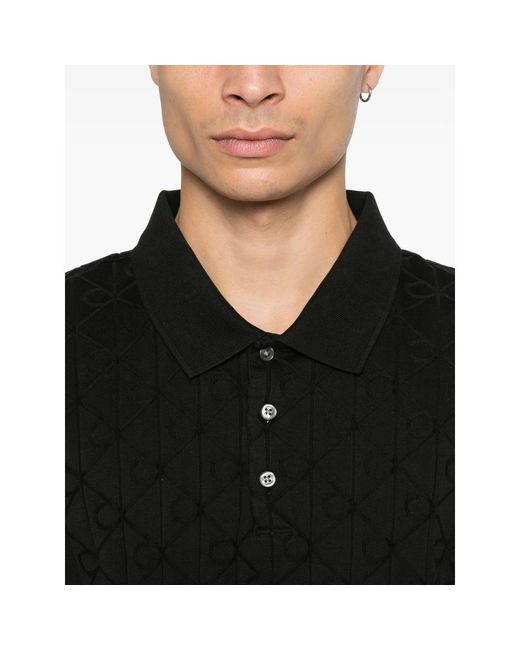 Calvin Klein Black Polo Shirts for men