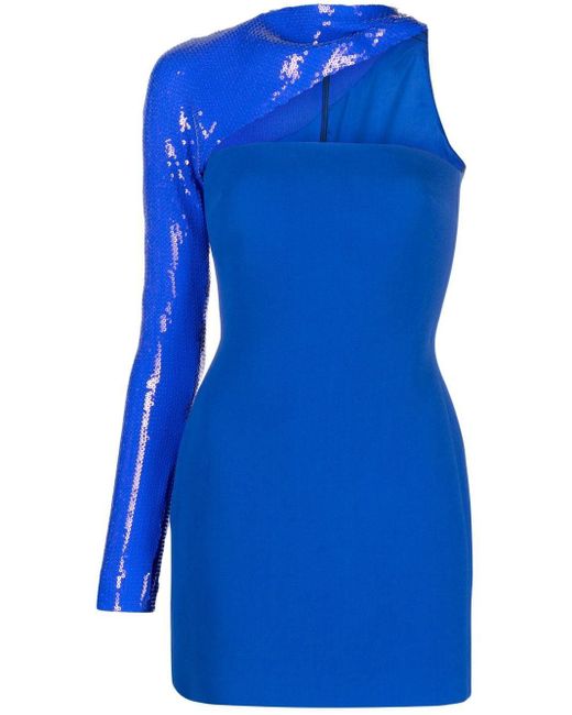 David Koma Blue Dresses