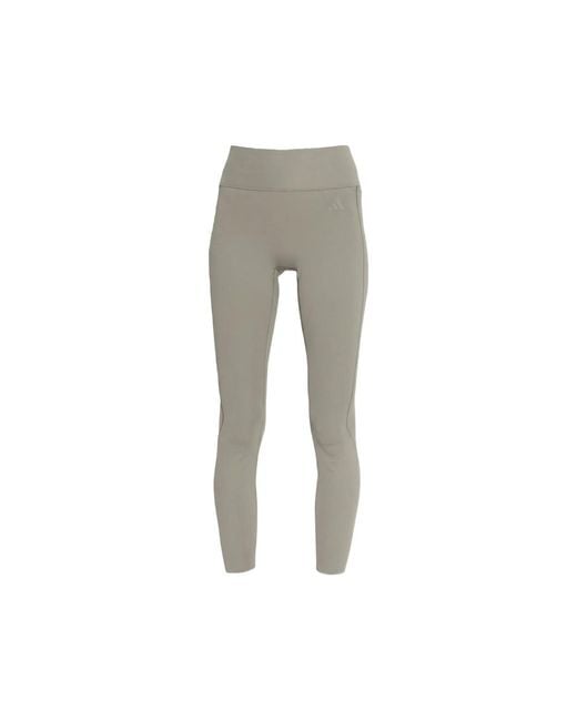 Adidas X Entire Studios Gray X Entire Studios Logo-Detail Leggings
