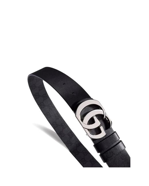Gucci Black Belts for men