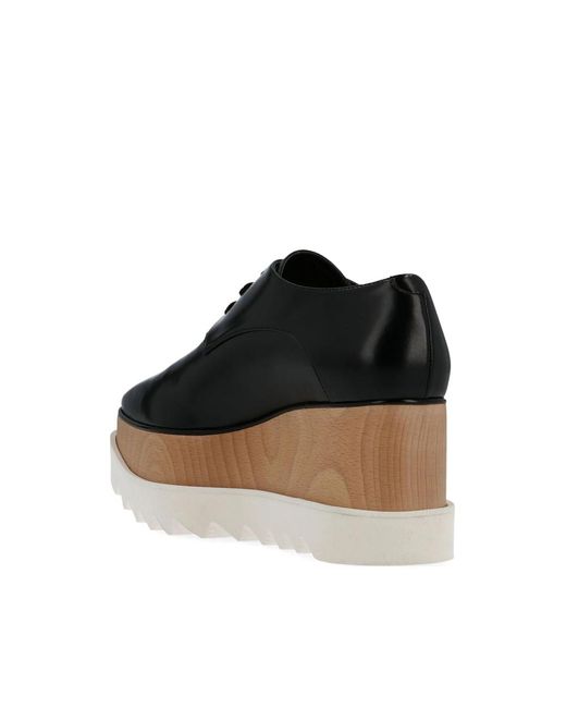 Stella McCartney Black Derby & Oxford Shoes