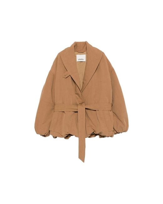 Isabel Marant Brown Volinda Belted Jacket