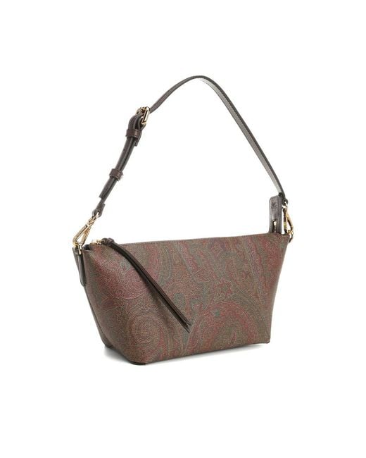 Etro Brown Shoulder Bags