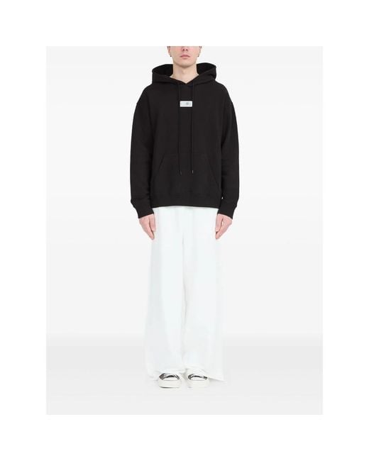 MM6 by Maison Margiela Black Sweatshirts for men
