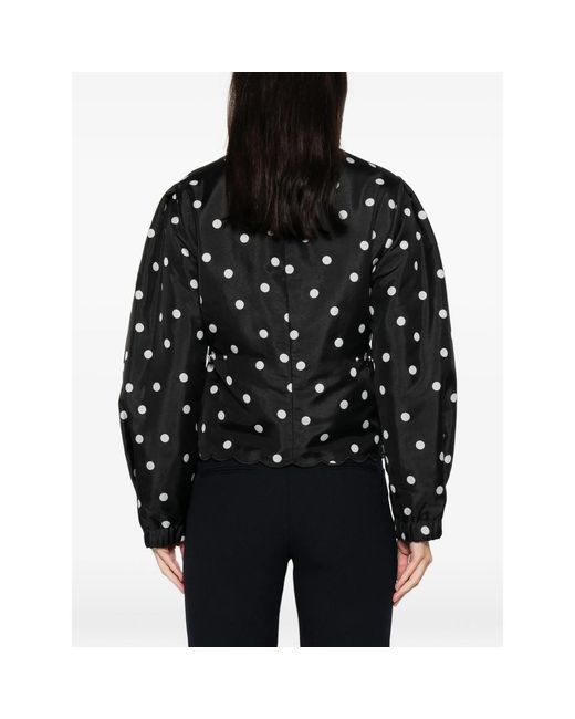Stine Goya Black Quilted Dots Jacket