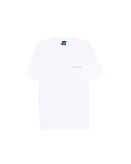 Awake Couture White Gradient Sport T-Shirt for men