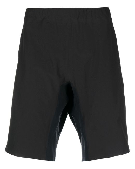 Veilance Black Low-Rise Tailored Shorts for men