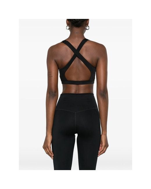Calvin Klein Black Logo-Print Sports Bra