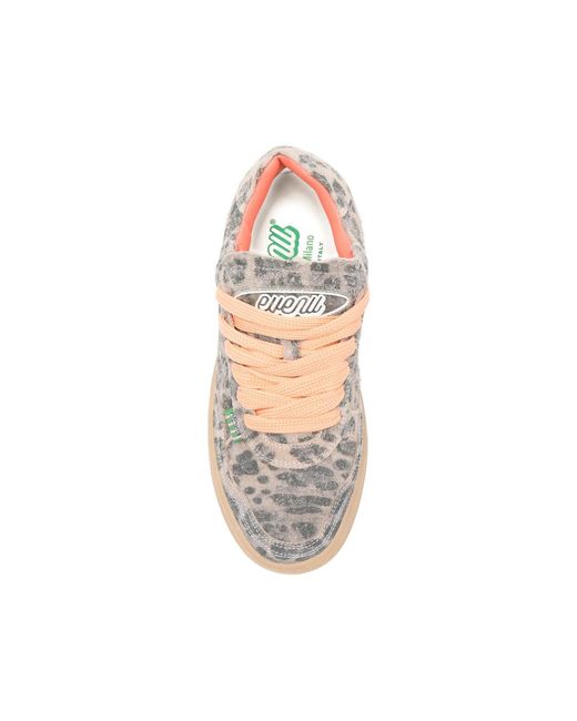 Evenuel Natural Equal Leopard-Print Sneakers