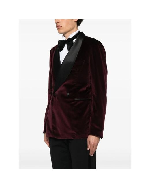 Tagliatore Purple Jackets for men