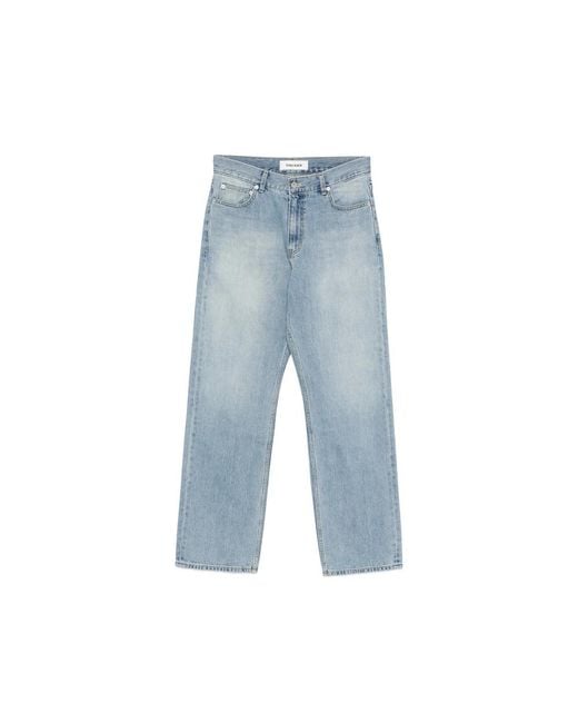 TONYWACK Blue Denim Jeans for men