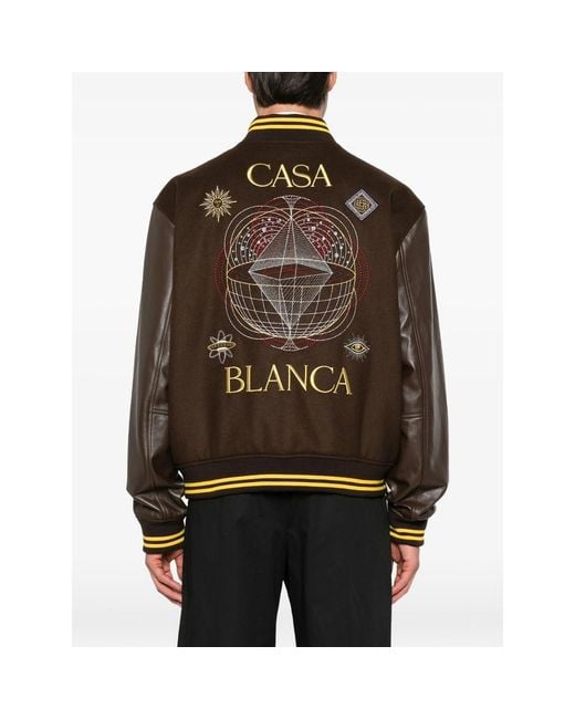 Casablanca Brown Jackets for men