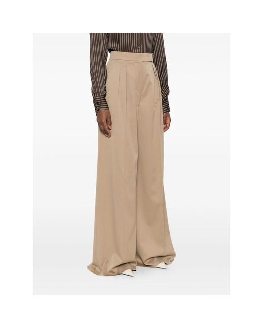 Max Mara Natural Trousers