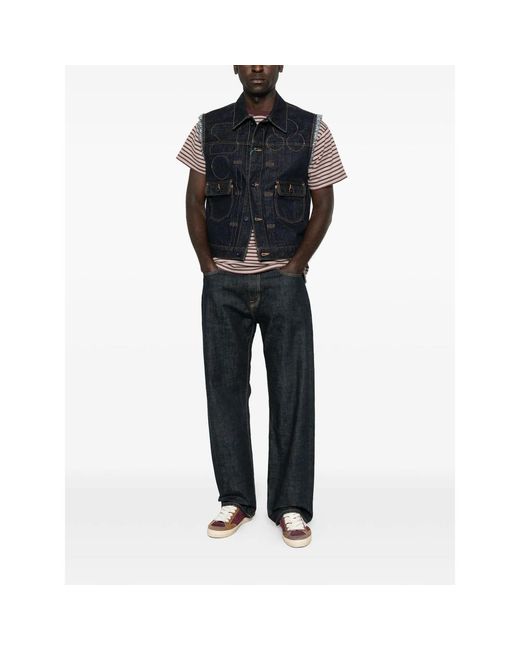KENZO Blue Vests for men