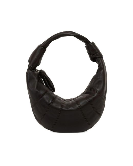 Lemaire Black Mini Fortune Croissant Tote Bag