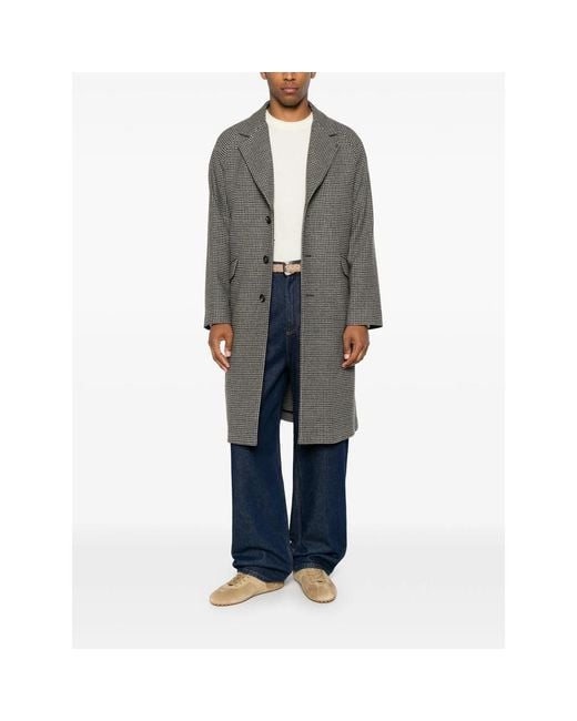 Tagliatore Gray Coats for men
