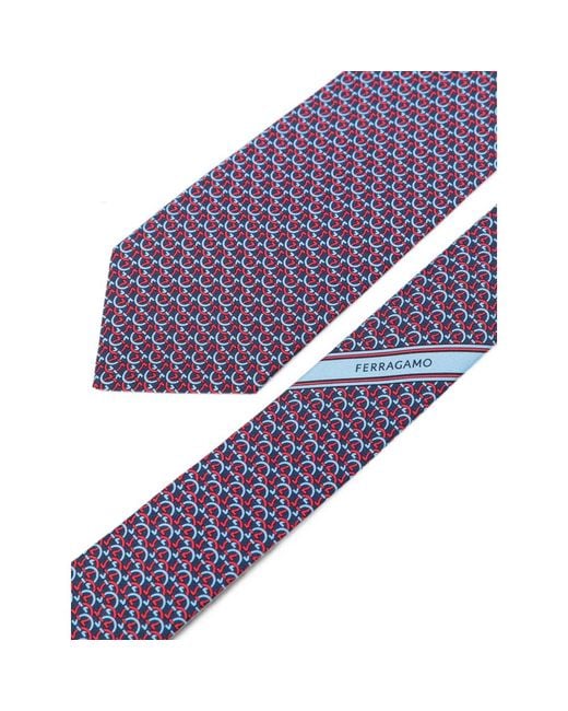 Ferragamo Purple Ties And Bow Ties for men