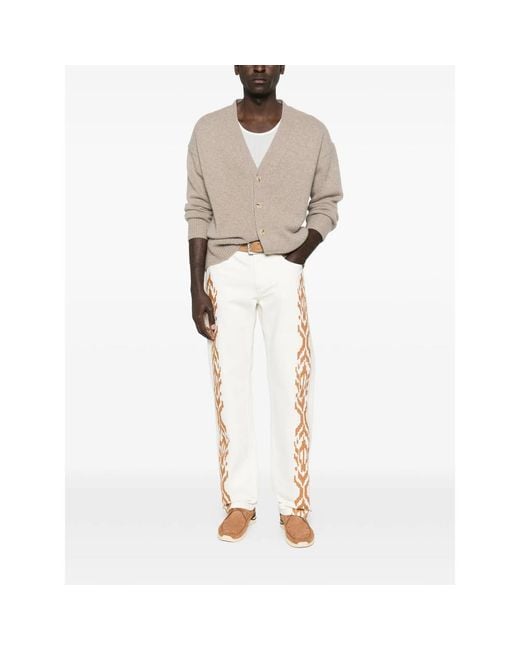 Isabel Marant White Denim Neutral for men