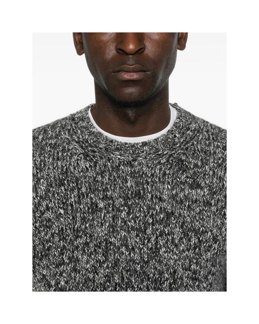 Scaglione Gray Sweaters And Knitwear for men