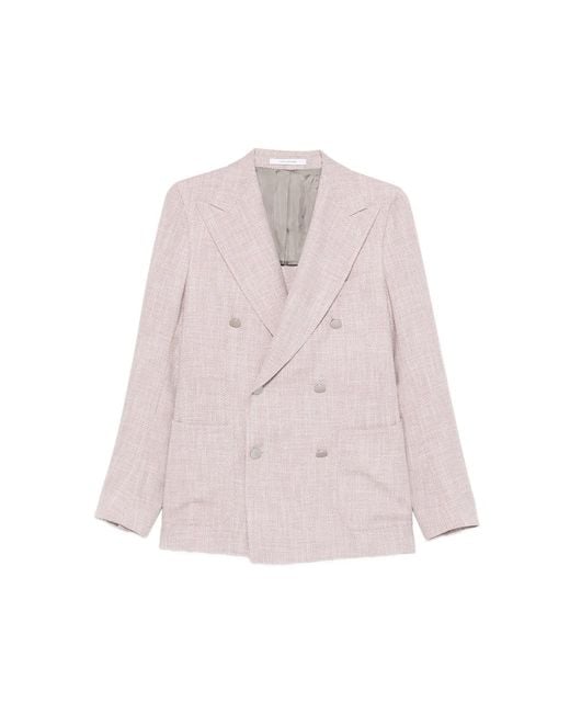 Tagliatore Jackets Pink for men
