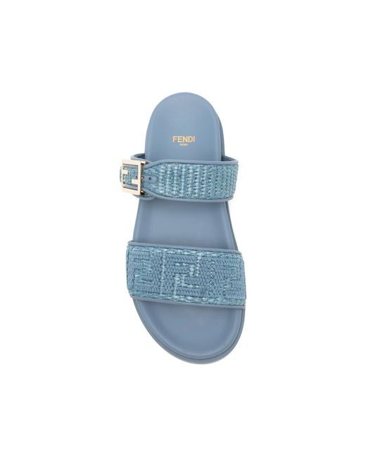 Fendi Blue Shoes