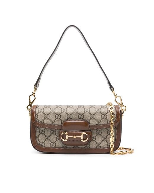 Gucci Metallic Neutrals Shoulder Bags