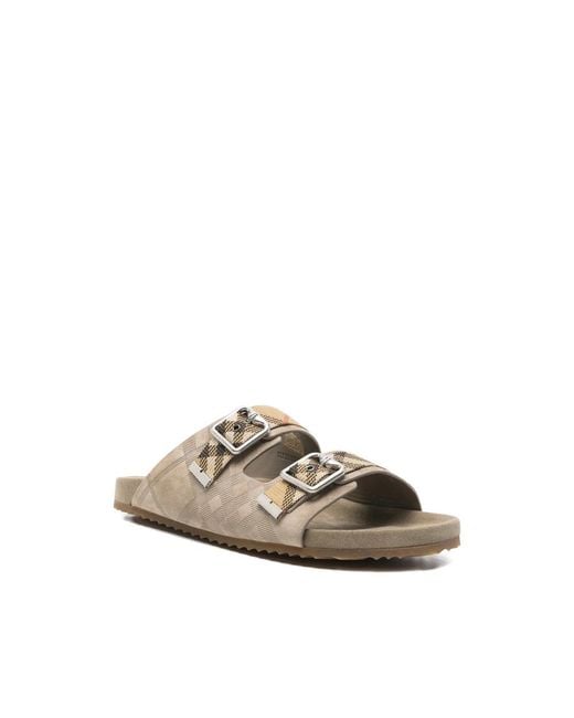 Burberry Natural Neutrals Sandals for men