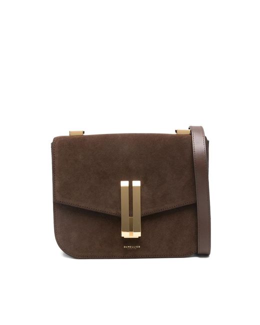 DeMellier London Brown Vancouver Cross Body Bag