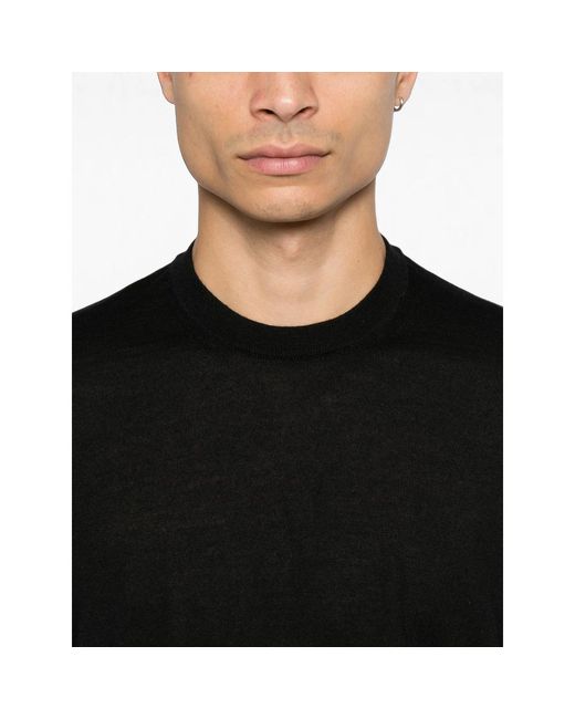 Zanone Black Sweaters And Knitwear for men
