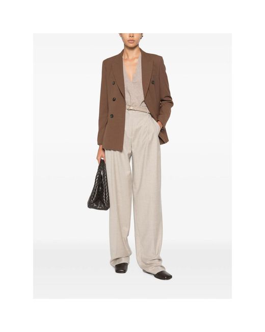 Max Mara Natural Trousers