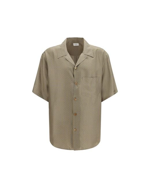 Saint Laurent Green Shirts for men
