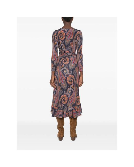 Etro Brown Dresses