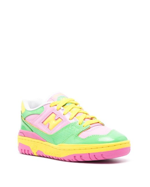 New Balance Yellow 550 Contrast Sneakers