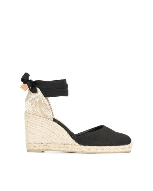 Castaner Black Natural And Jute Espadrilles