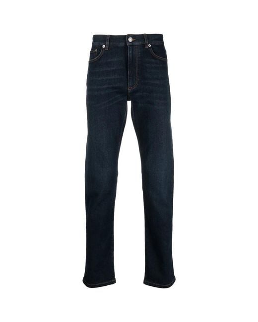 Zegna Blue Roccia Slim-Fit Jeans for men