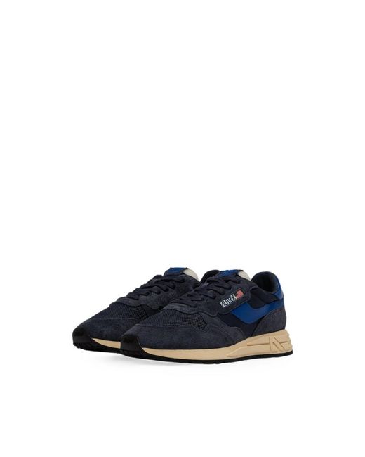 Autry Blue Reelwind Low Sneakers for men