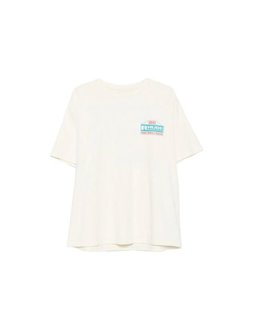 R H U D E © White T-Shirts & Vests for men