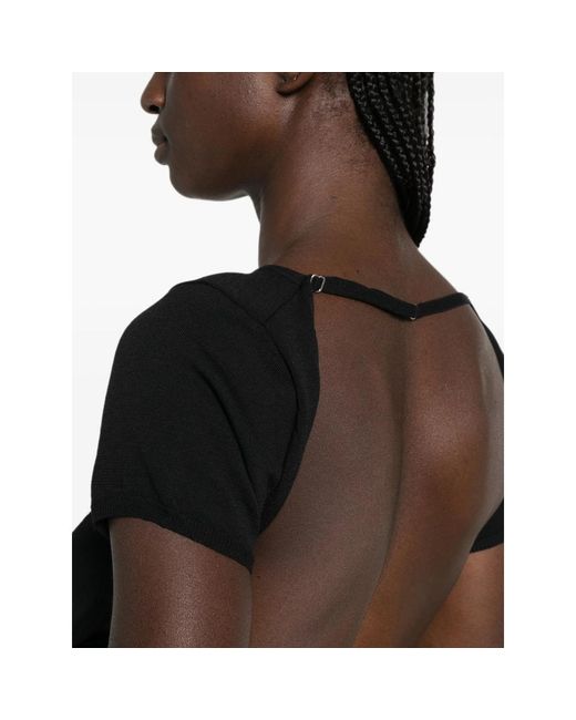 Frankie's Bikinis Black X Jennie Rosalie Midi Dress