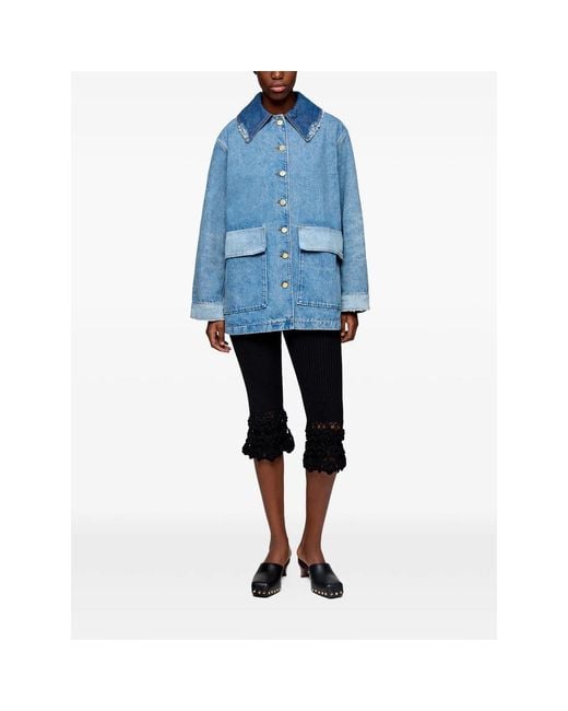 Ganni Blue Jackets