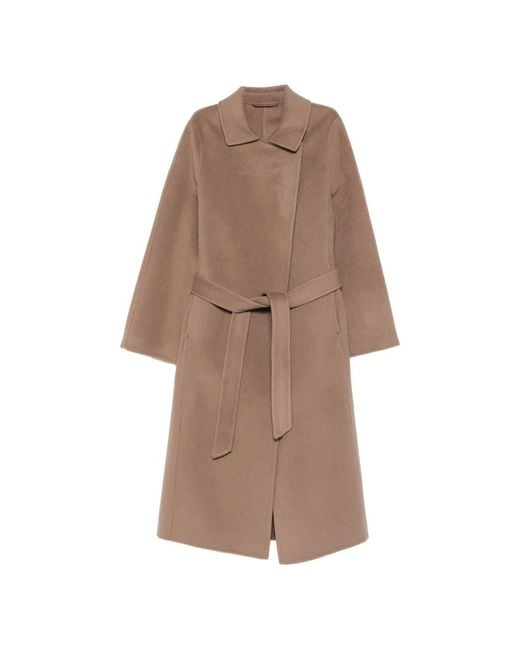 The Curated Brown Tailored Coat